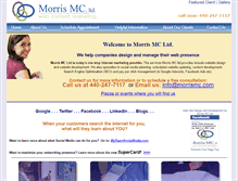 Tablet Screenshot of morrismc.com